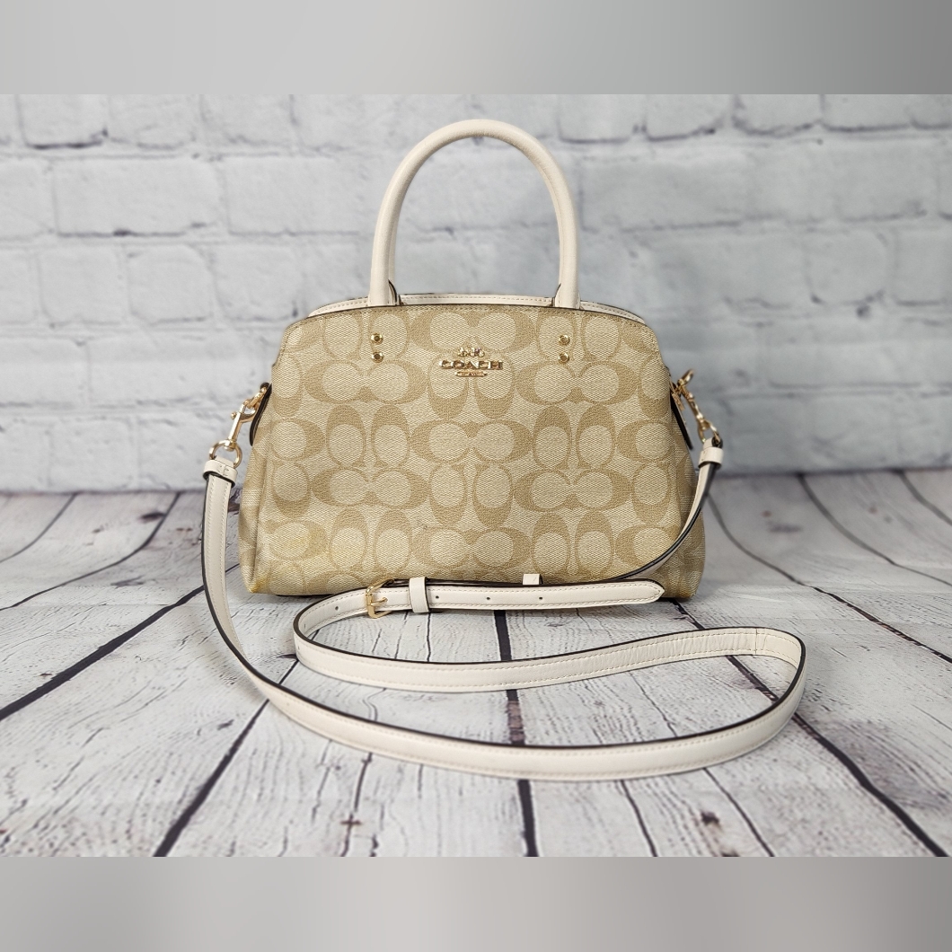 Coach Mini Lillie Carryall In Signature Canvas